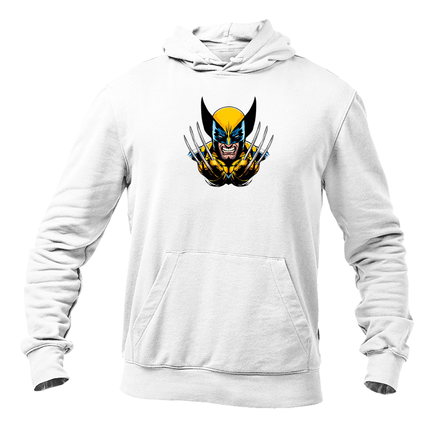 Men's Wolverine 2025 Art  Gildan  Heavy Blend Hooded Sweatshirt